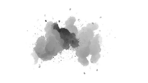 color Dripping Ink effect | Stock Video | Pond5