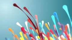 Color Drop Logo Reveal Stock After Effects