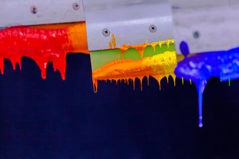 Color drop from rubber handle Photos