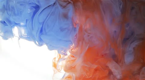 Color drop in water. Stock Footage 47052294