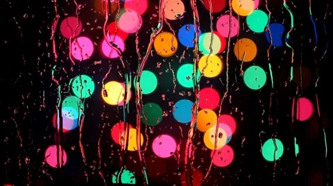 Color drops Stock Footage 8600594