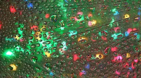 Color drops Stock Footage 10760295