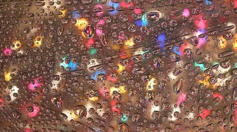 Color drops Stock Footage 10760343