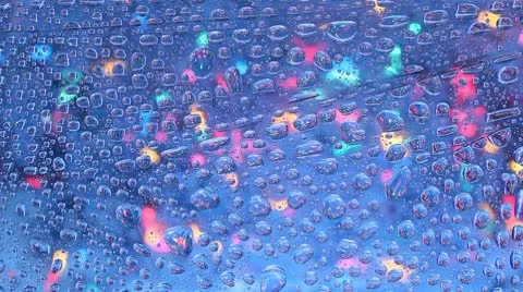 Color drops Stock Footage 10760524