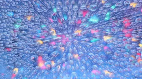Color drops Stock Footage 10760536
