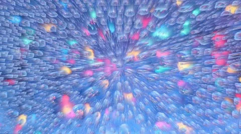 Color drops Stock Footage 10760539