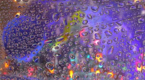 Color drops Stock Footage 10760559