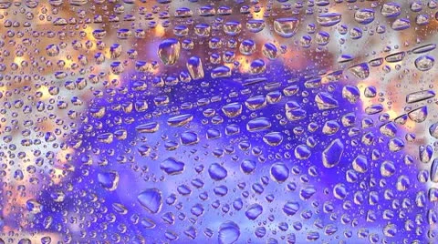 Color drops Stock Footage 10760574