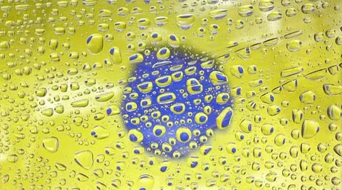 Color drops Stock Footage 10760605