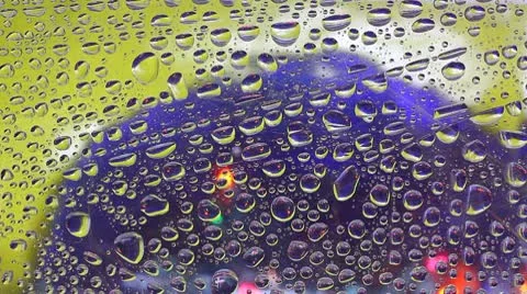 Color drops Stock Footage 10760623