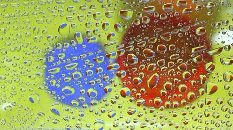 Color drops Stock Footage 10760658