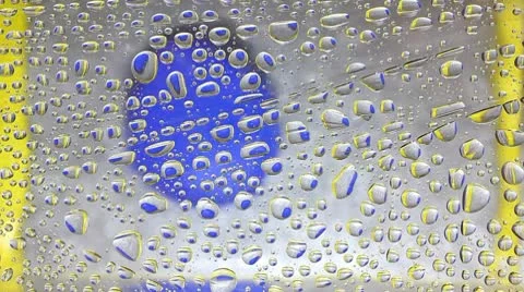 Color drops Stock Footage 10760687