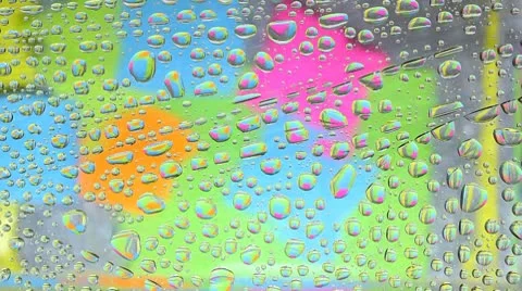 Color drops Stock Footage 10760714