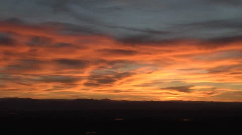 Color at Dusk Stock Footage 54719862