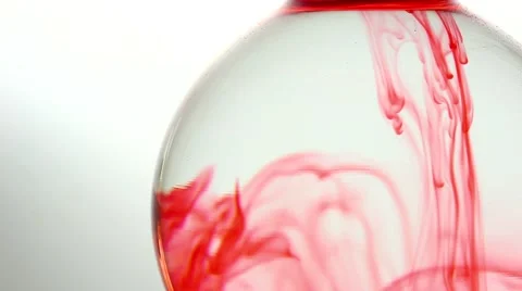 Color Dye Mixing Stock Footage 56253762