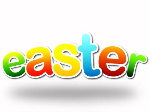 Color easter Stock Illustration
