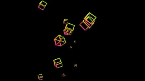 Color edge box Stock Footage 99444047