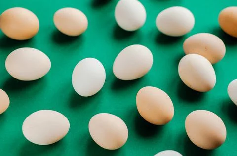 Color eggs for holiday easter, background Stock Photos