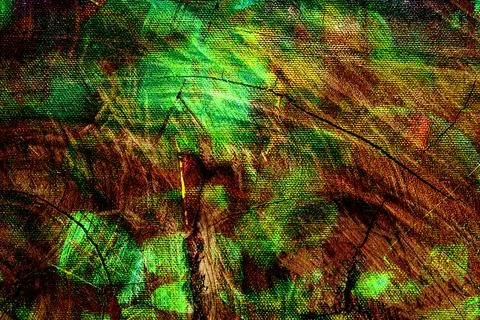 Color-enhanced microscope-style image of a porous biological texture Stock Photos