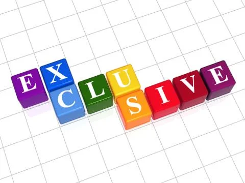 Color exclusive Stock Illustration