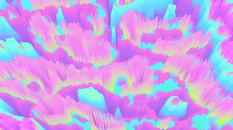 Color explosion 3d. Paint splash 3d wallpaper. Multicolor glow. Stock-Illustration