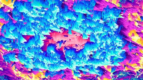 Color explosion 3d. Paint splash wallpaper. 3d Multicolor glow. Space. Ilustración de archivo