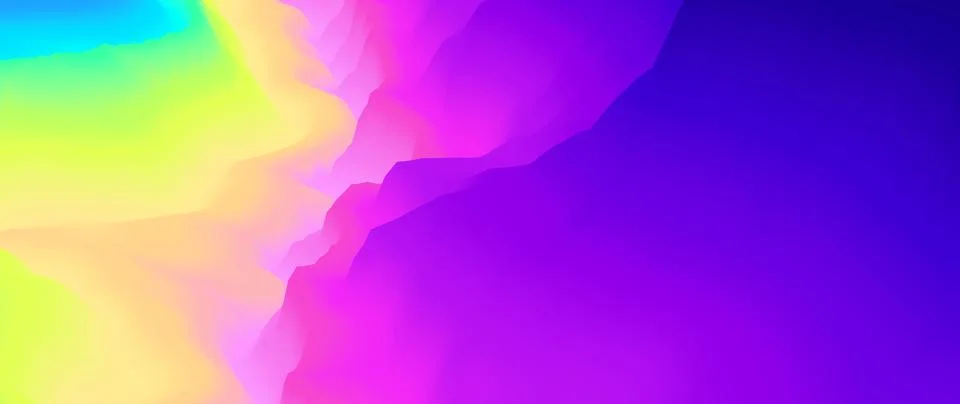 Color explosion 3d. Paint splash. Abstract 3d wallpaper. Multicolor glow. Neon. Stock Illustration