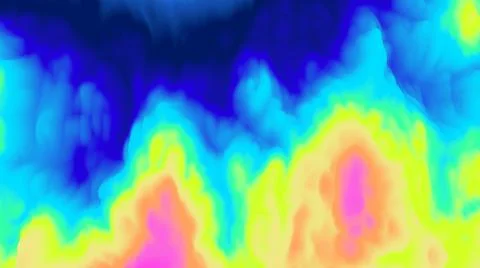Color explosion 3d. Paint splash. Abstract 3d wallpaper. Multicolor glow. Neon. Stock-Illustration