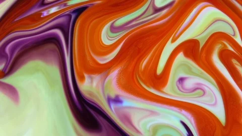 Color Explosion Abstract Vivid Art Painting Texture 11 Stock Footage 126567279