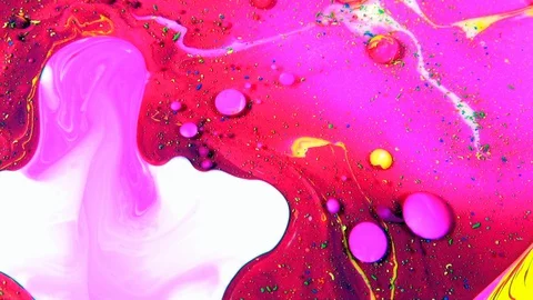Color Explosion Abstract Vivid Art Painting Texture 354 Stock Footage 128718653