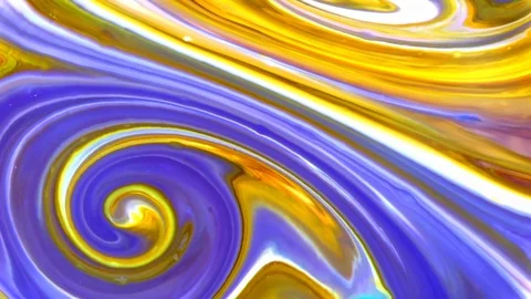 Color Explosion Abstract Vivid Art Painting Texture 358 Stock Footage 128718955