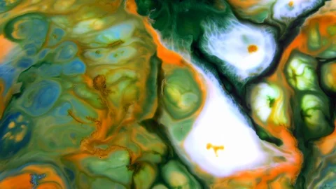 Color Explosion Abstract Vivid Art Painting Texture 378 Stock Footage 129067893