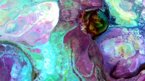 Color Explosion Abstract Vivid Art Painting Texture 385 Stock Footage 129104622