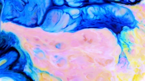 Color Explosion Abstract Vivid Art Painting Texture 388 Stock Footage 129108448