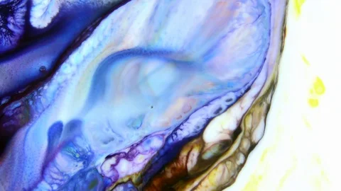 Color Explosion Abstract Vivid Art Painting Texture 398 Video stock 129116738