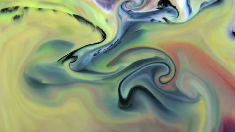 Color Explosion Abstract Vivid Art Painting Texture 411 Stock Footage 129261552