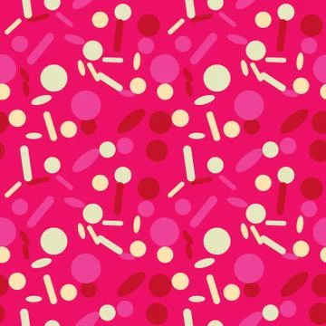 Color explosion pa seamless pattern Stockillustratie