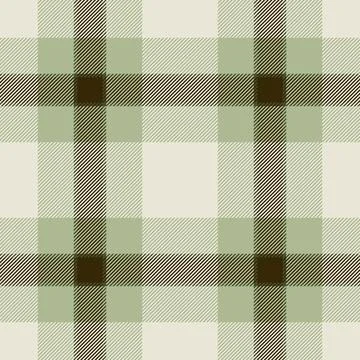 Color fabric texture vector, line pattern textile tartan. 1970s plaid backg.. Stock Illustration