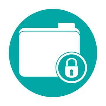 Color file data center security 스톡 일러스트