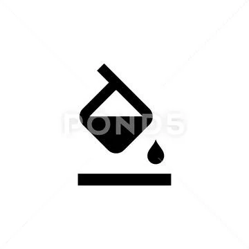 Color fill icon. Palette. Vector on isolated white background. EPS 10 ...