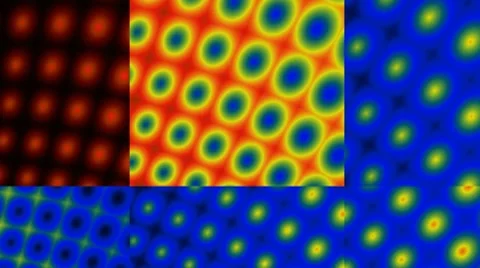 Color fires Stock Footage 8778443