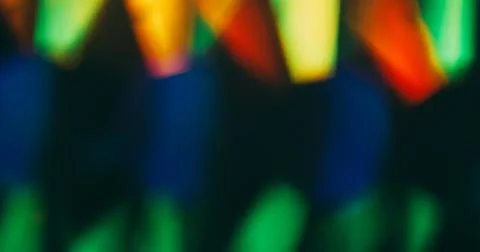 Color flare blur light rays lens flare glare glow Stock Photos