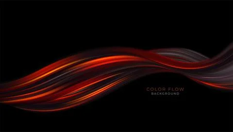 Color flow background for cover design. Graphic color background. Colorful Stock Illustration