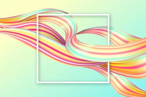Color flow background 스톡 일러스트