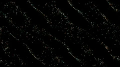 Color flow field gradient animation 4K Stock Footage 336517107
