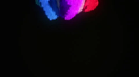 Color flow motion party Stock Footage 5701424