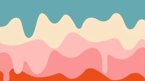 Color flow splash background Stock Illustration