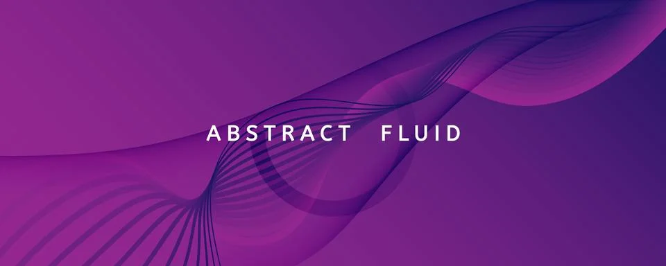 Color Flow Wave Pattern. Wavy Creative Liquid. Futuristic Website. Curve Color Stock Illustration