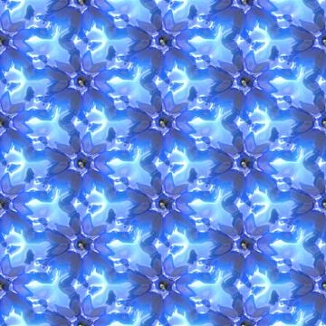 Color flower seamless pattern generated texture Stock Illustration