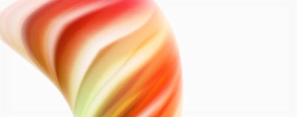 Color flowing waves, liquid conceptual abstract background Illustrazione stock